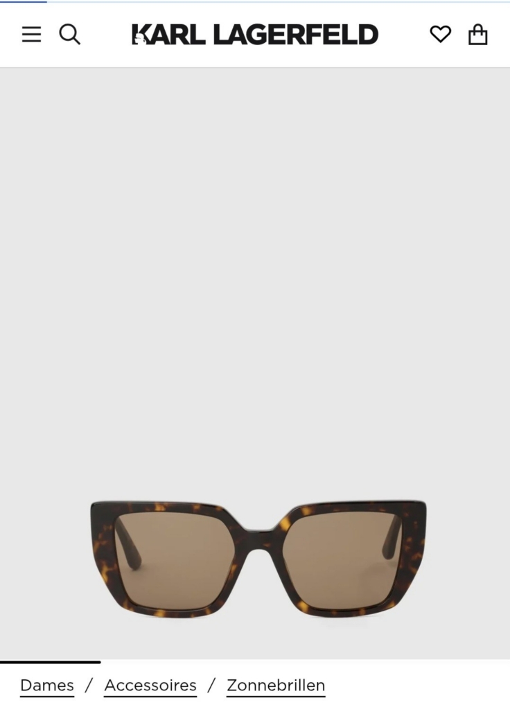 Karl Lagerfeld fashion item